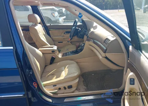 2000 BMW 740Il z USA, uszkodzony, nr VIN WBAGH8348YDP09099